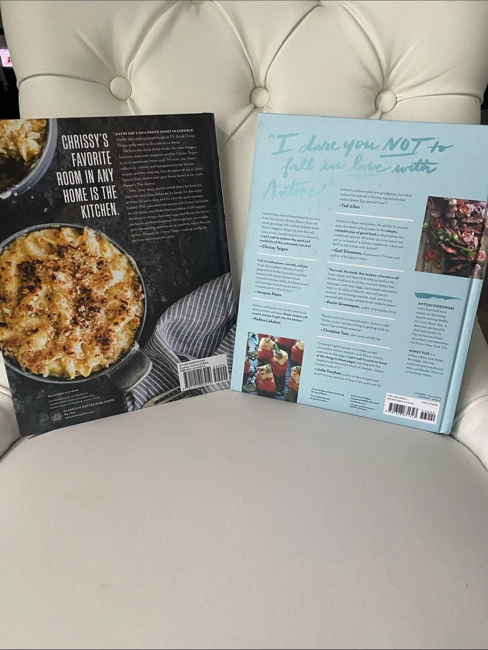 😍Set of 2- Cravings by Chrissy Teigen and Antoni in the Kitchen Cookbooks